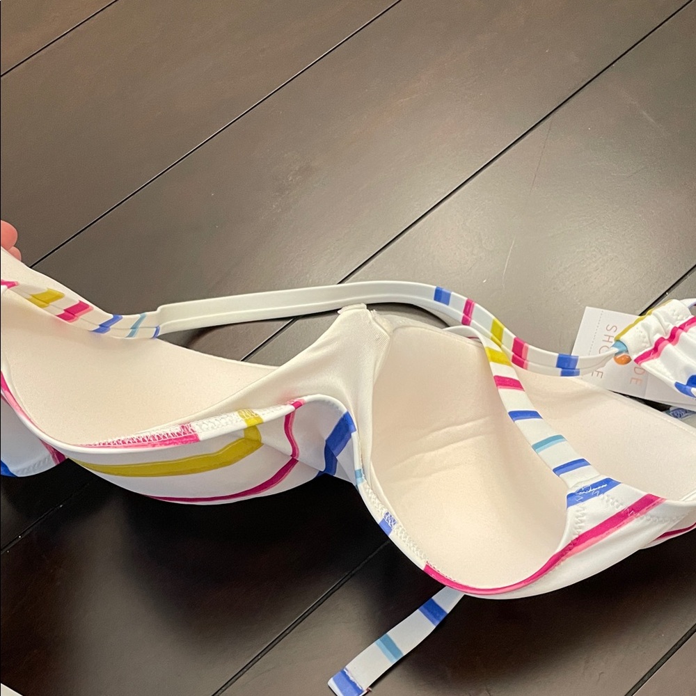 Shade & Shore Multicolor Bikini Top - Picture 7 of 9